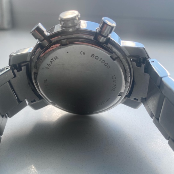 Silver Fossil Watch - Picture 3 of 6